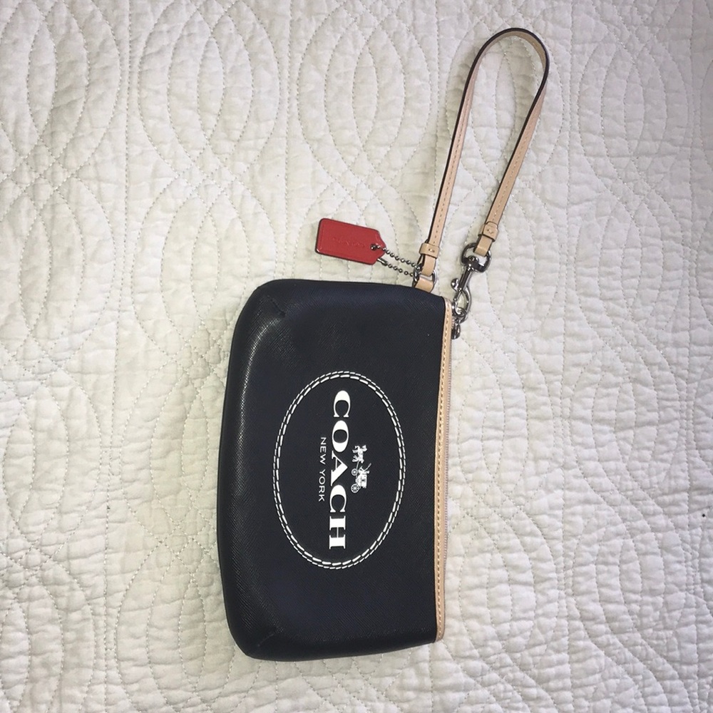 Gently used Coach wristlet.